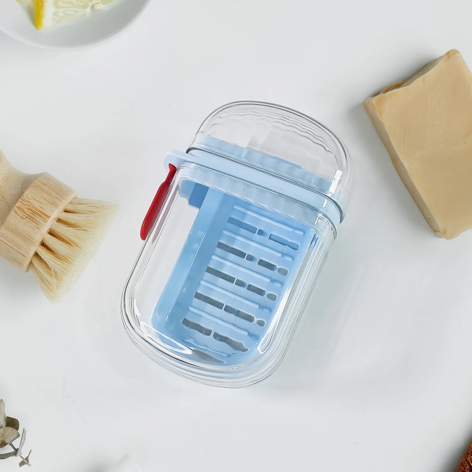 Multifunctional Soap Box with Drain Tray and Lock Clip, Sabudani (1 Pc) Multifunctional Soap Box with Drain Tray and Lock Clip, Sabudani (1 Pc)